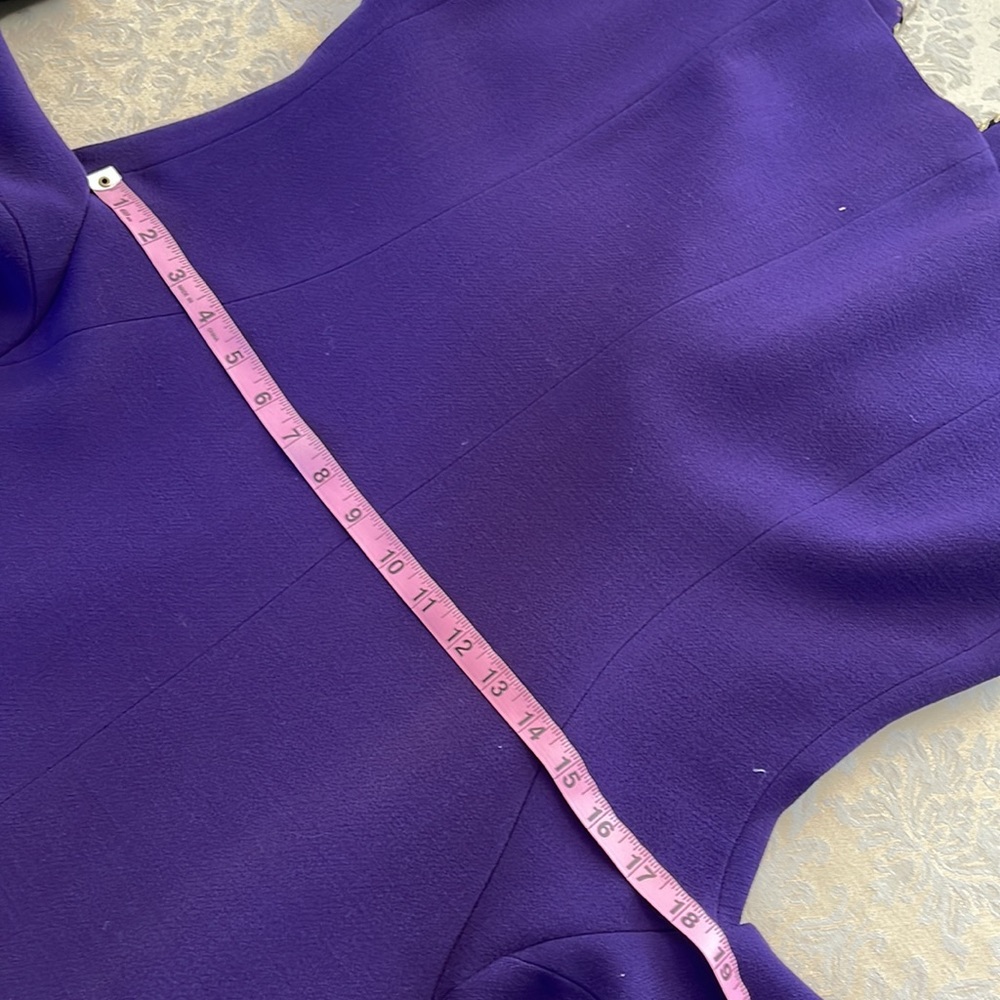 Bestini Paris vintage wool blazer with faux leather accents made in France - Picture 15 of 16